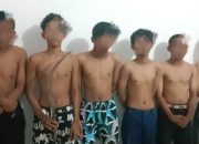 Respon Cepat Polsek Kandanghaur Gagalkan Tawuran, Enam Remaja Berikut Barang Bukti Senjata Tajam Diamankan