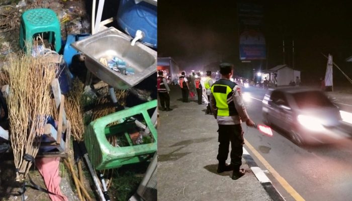 Pospam Jembatan Sewo Sukra, Berhasil Menyita Alat Penyapu Koin Kerap Ganggu Arus Pemudik 2025