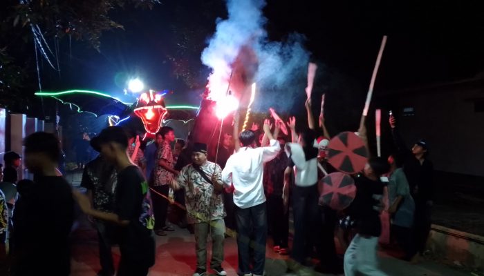 Festival Takbir Keliling 2025, Desa Cilandak Indramayu Semarak dengan Ogoh-Ogoh dan Kreativitas