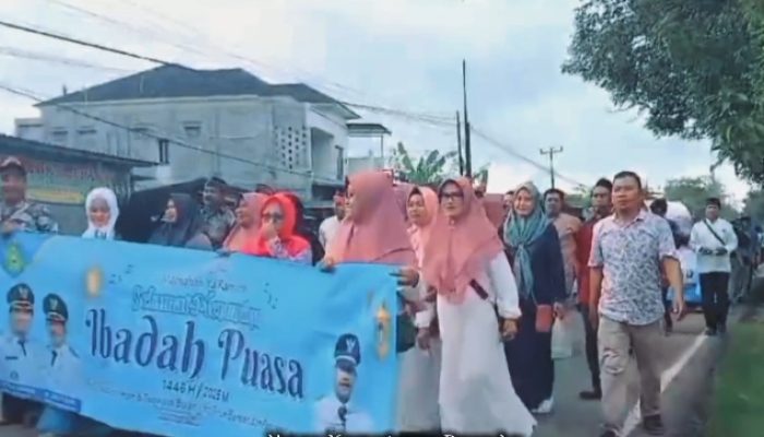 Semarak Pawai Tarhib di Bangodua, Indramayu: Sambut Ramadhan dengan Kebersamaan