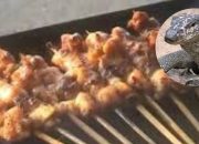 Sensasi Kuliner Ekstrem: Sate Biawak Anjatan Diburu karena Kelezatan dan Khasiatnya