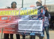 Sekelompok Warga Drunten Wetan Gelar Aksi Damai, Tuntut Transparansi Anggaran Desa dan Pemberantasan Korupsi