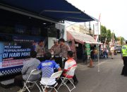 Polres Pekalongan Gelar Layanan Kepolisian di Car Free Day