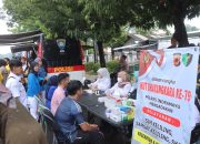 Warga Antusias Ikuti CFD, Polres Indramayu Suguhkan Layanan Publik dan Hiburan Edukatif