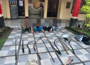 Polres Indramayu Amankan Remaja Terduga Geng Motor Bersajam, Siap Tawuran