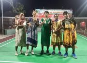 Bikin Ngakak! Pebulutangkis di Desa Gadingan Indramayu, Tanding Pakai Daster, Rayakan HUT RI ke-80