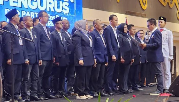Pelantikan DPD NasDem Kabupaten Cirebon, Asep Zaenudin Targetkan Kemenangan di Pilkada 2029
