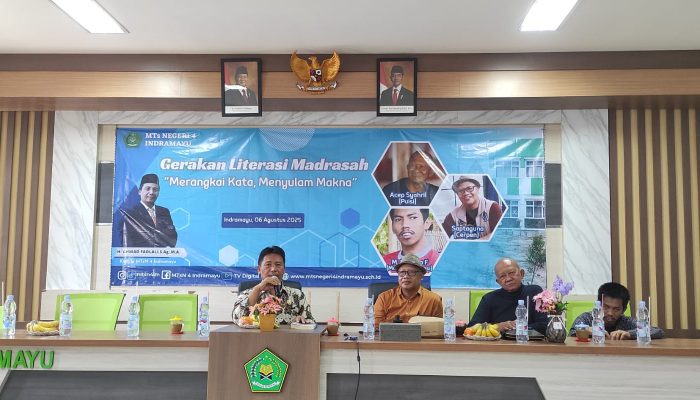 MTsN 4 Indramayu Gelar Gerakan Literasi Madrasah, Dorong Siswa Menulis Puisi dan Cerpen  ‎