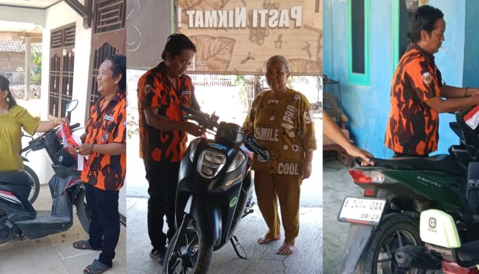 Pemuda Pancasila Sukra Bagikan 8.000 Bendera Secara Gratis, Tekankan Pentingnya Keamanan Berkendara  ‎