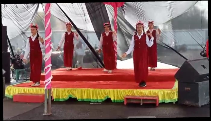 Semarak HUT ke-80 RI di Losarang, Kreasi Seni Siswi SDN Jangga 2 Curi Perhatian