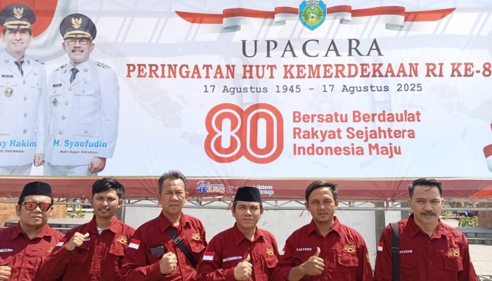 DPP Paksi Indonesia Dukung Penuh Pemkab Indramayu, Hadiri Upacara HUT RI ke-80  ‎