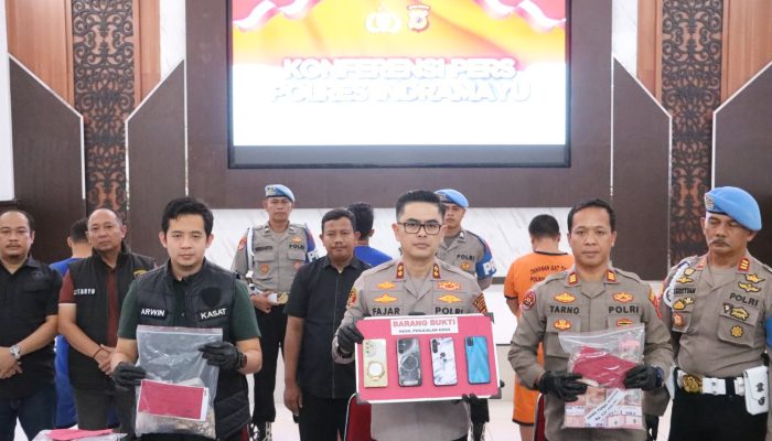 Polres Indramayu Ungkap Kasus Pencurian Toko Emas, Dua Pelaku Ditangkap