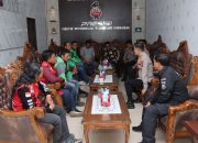 Kapolres Silaturahmi Dengan Komunitas Ojol, Ajak Jaga Kondusivitas di Kabupaten Indramayu