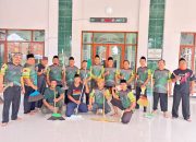 Sambut HUT ke-81 RI, KUA Susukan Gelar Gerakan Bersih-Bersih Masjid