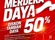 Kabar Gembira untuk Masyarakat, PLN Berikan Diskon Tambah Daya Listrik 50 Persen