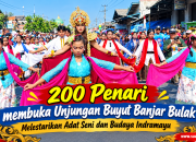 200 Penari Buka Haul Buyut Banjar Bulak, Parade 30 Sound System dan 40 Ogoh-Ogoh Meriahkan Jatibarang